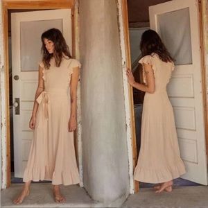 Christy Dawn Quinn Maxi Dress in Butterscotch M